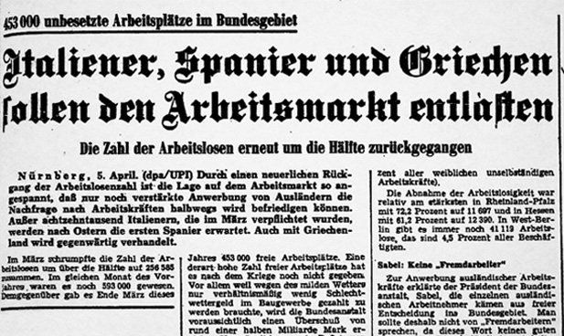 Auszug aus der Zeitung »Allgemeine Zeitung Mainz«